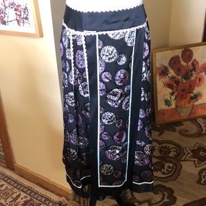 Vintage Artistic Palace Size Medium Authentic Asian Full Wrap Button-Close NEW